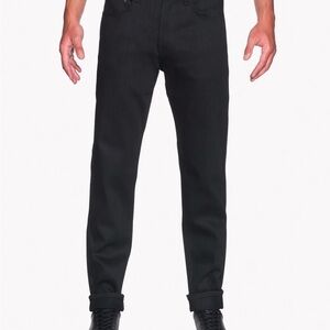 Naked and Famous Easy Guy Stretch Men's Black Jeans